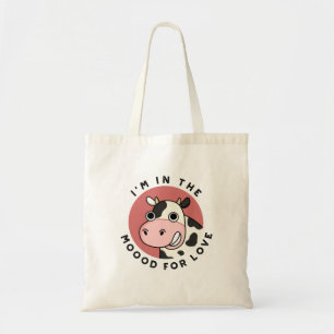 Bolsa Tote Estou no Moood por amor, canja