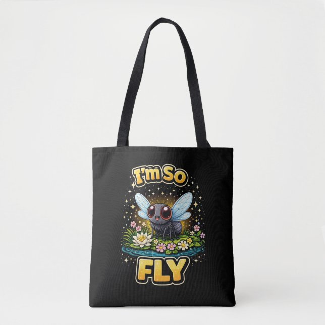 Bolsa Tote Estou Tão Fly (Frente)