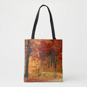 Bolsa Tote Estrada do outono