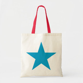 Bolsa Tote Estrela azul brilhante