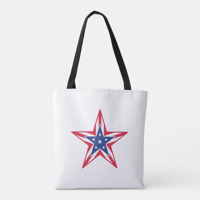 Bolsa Tote Estrela da Liberdade (Verso)