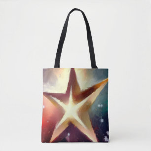 Bolsa Tote Estrela de Natal 4
