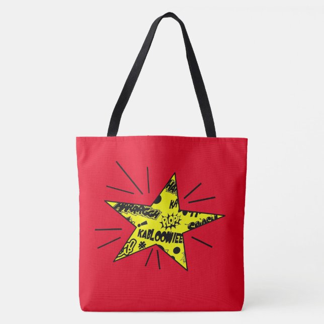 Bolsa Tote Estrela de Quadrinhos (Frente)