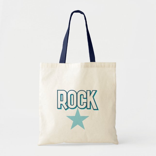 Bolsa Tote Estrela do Rock  (Frente)