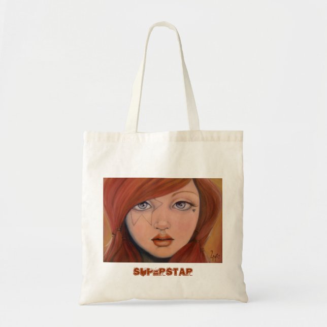 Bolsa Tote Estrela mundial (Frente)