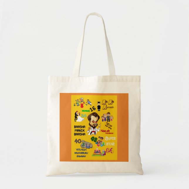 Bolsa Tote estrela mundial (Frente)