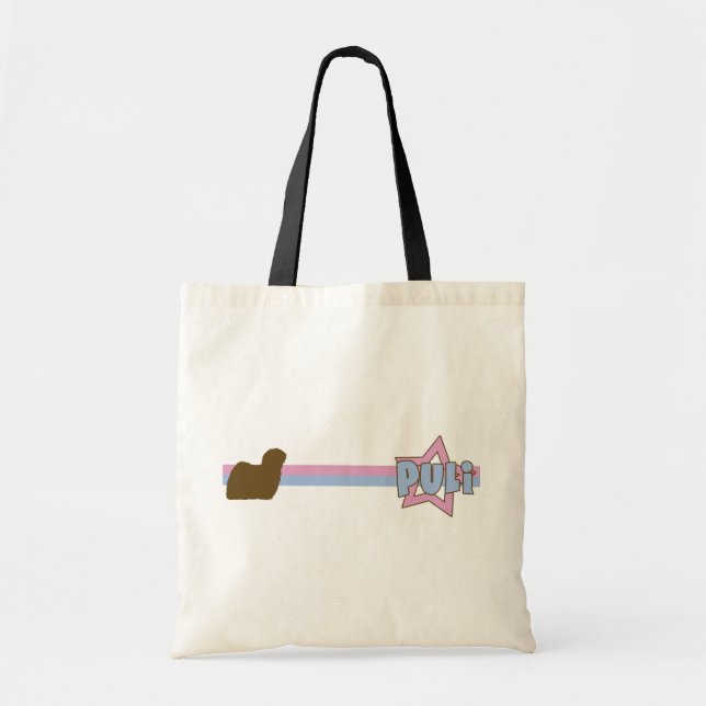 Bolsa Tote Estrela retro Puli (Frente)