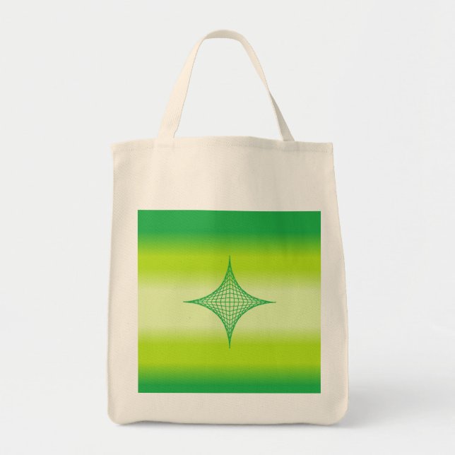 Bolsa Tote Estrela Verde (Frente)