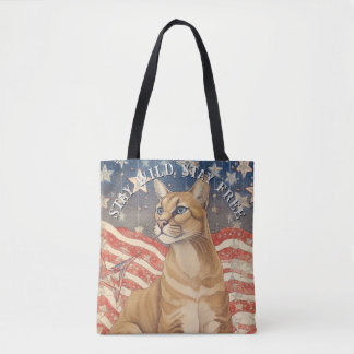 Bolsa Tote Estrelas e Listras do Puma