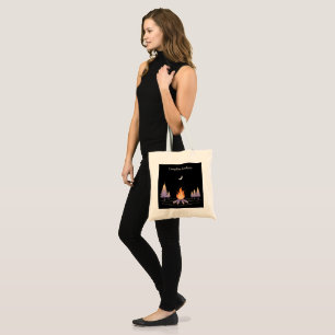 Bolsa Tote Estrelas & Faíscas: Um Último Adeus à Fogueira