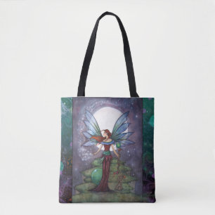 Bolsa Tote Estrelas Giratórias Fada Mágica por Molly Harrison
