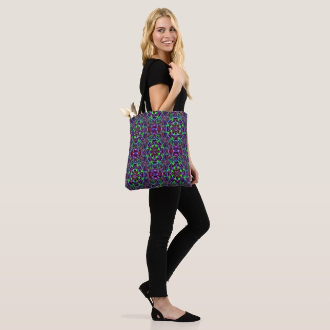 Bolsa Tote Estrelas Psicodélicas...... (No(a) Modelo)