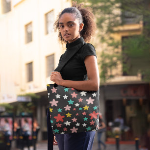 Bolsa Tote Estrelas simétricas