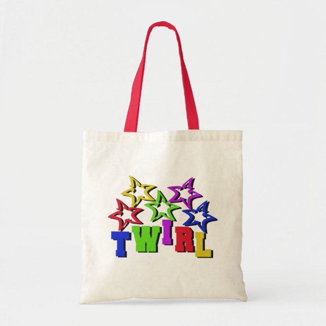 Bolsa Tote Estrelas Twirl (Frente)