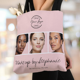Bolsa Tote Estúdio de Maquiagem para Fotos com Logotipo em Ro