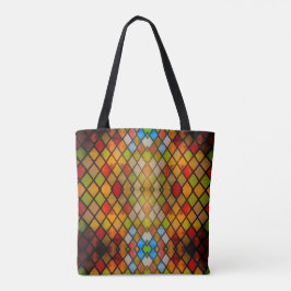 Bolsa Tote Estudo Bíblico em Vidro Colorido 