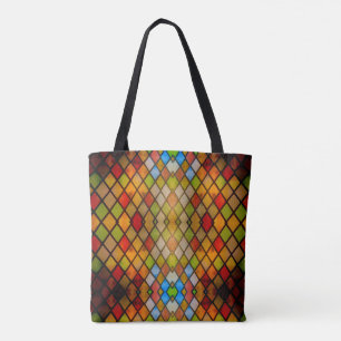 Bolsa Tote Estudo Bíblico em Vidro Colorido 