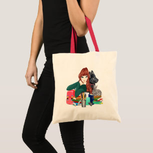 Bolsa Tote Estudos Escolares Amigos de Furry Tote Bag, ZKOA