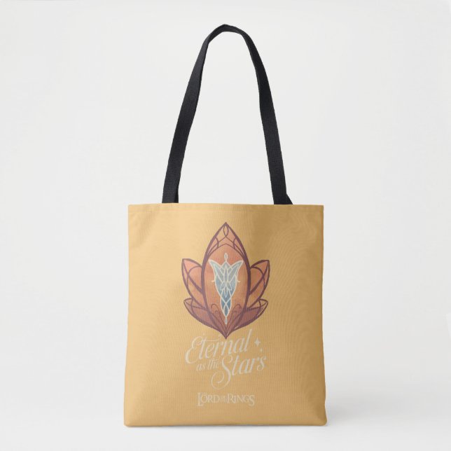 Bolsa Tote Eternal como as Estrelas Mesmo-Estrela Gráfico (Frente)
