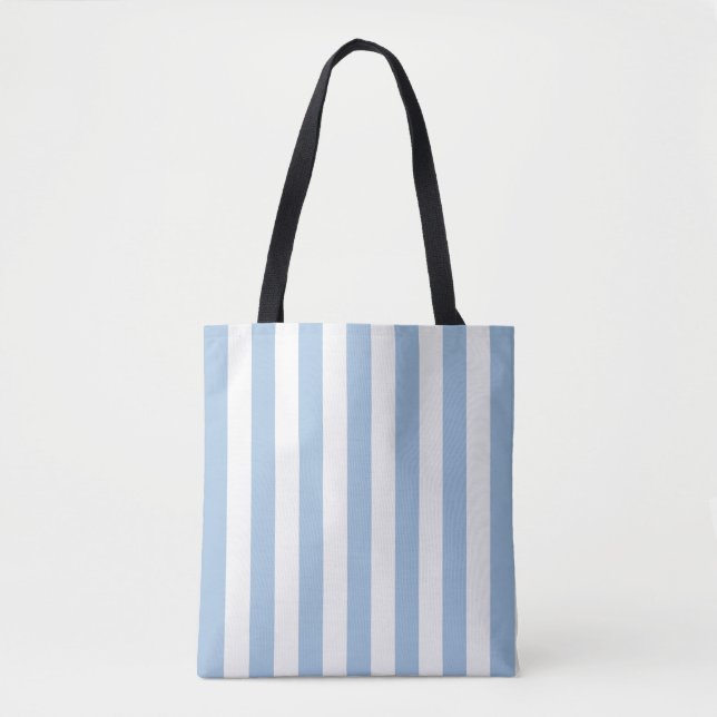 Bolsa Tote Eterno Stripes Suave Azul (Frente)