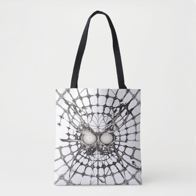 Bolsa Tote Ethereal Abstract Portrait (Frente)