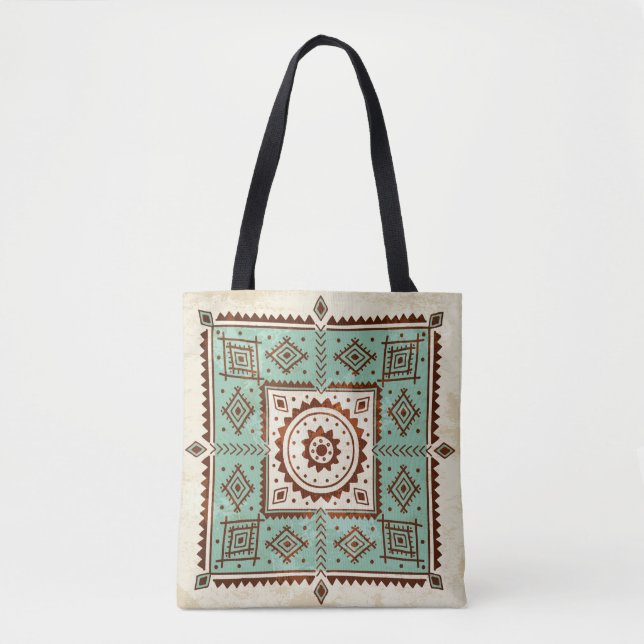 Bolsa Tote Ethnic ornament (Frente)