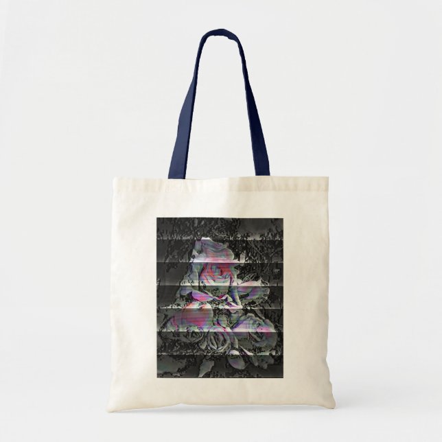 Bolsa Tote Etiqueta de Buquê do Techno (Frente)