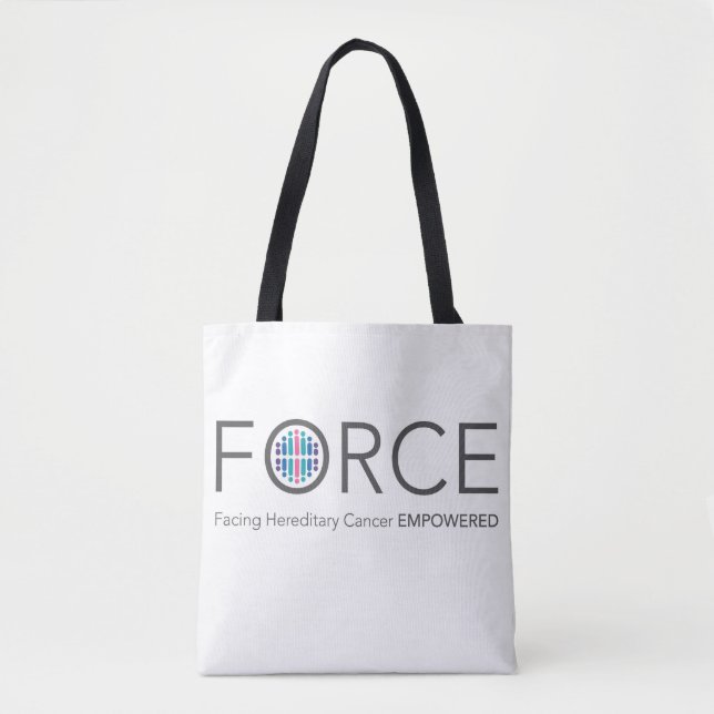 Bolsa Tote Etiqueta de logotipo (Frente)