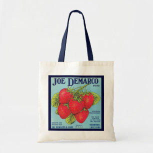 Bolsa Tote Etiqueta de Morango da Louisiana - Saco