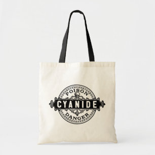 Bolsa Tote Etiqueta de Veneno do Estilo de Imagem do Cyanide