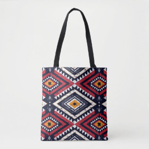 Bolsa Tote Etnia Geométrica Oriental: Tradicional Sem Costura