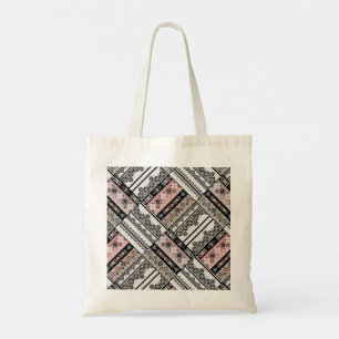 Bolsa Tote Etno tribal travesseiro decorativo tradicional geo