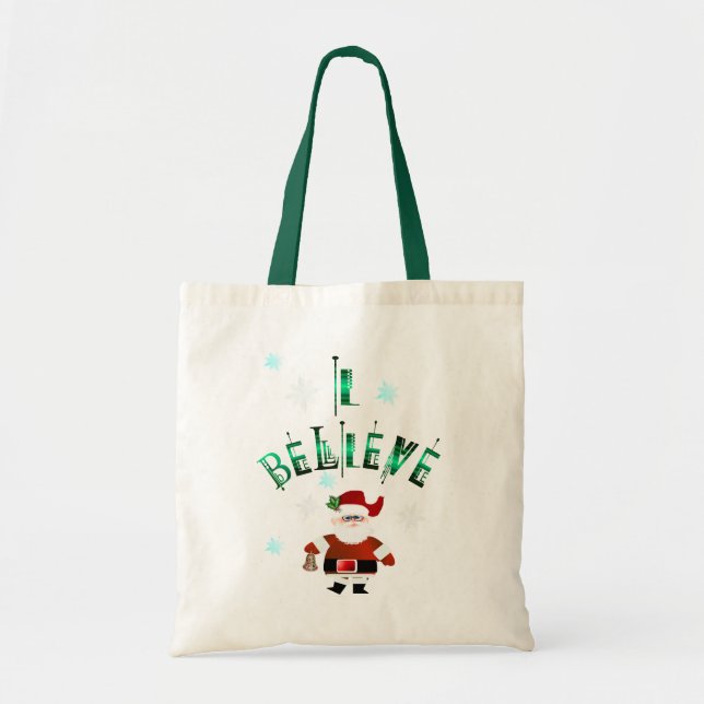Bolsa Tote Eu acredito! As bolsas (Frente)
