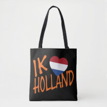 Eu Adoro a Bandeira da Holanda ou em bk stt