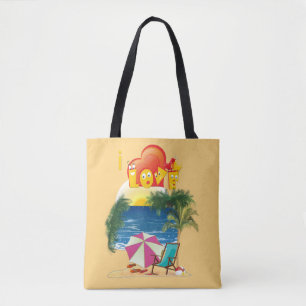 Bolsa Tote Eu adoro a praia no verão