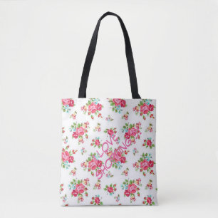 Bolsa Tote Eu adoro comprar