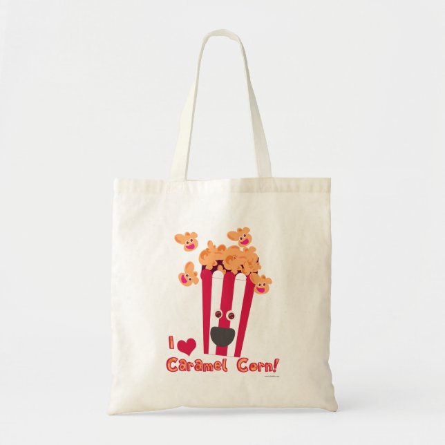 Bolsa Tote Eu Adoro Esse Caramel Corn! (Frente)