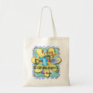 Bolsa Tote Eu Adoro Jardinagem