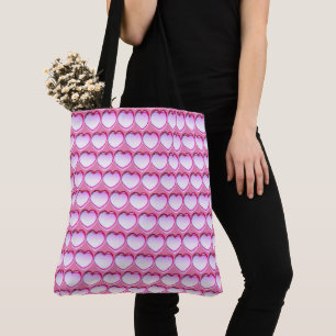 Bolsa Tote Eu adoro rosa