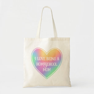 Bolsa Tote Eu Adoro Ser Uma Mãe De Escola De Casa