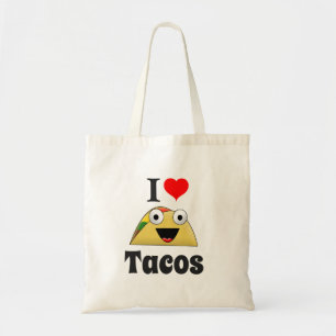 Bolsa Tote Eu Adoro Tacos Tote Bag