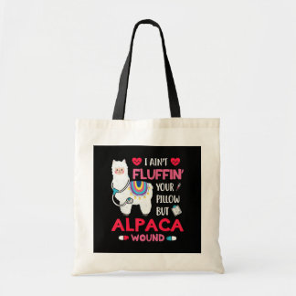 Bolsa Tote Eu Aint Fluffin Seu Travesseiro Mas Alpaca Wound L