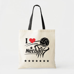 Bolsa Tote Eu Amo A Banheira De Tote Netball