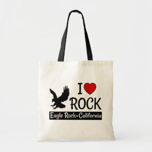 Bolsa Tote Eu amo a rocha de Eagle, coração de Califórnia