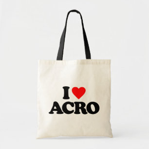 BOLSA TOTE EU AMO ACRO