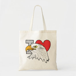 Bolsa Tote Eu Amo Águias