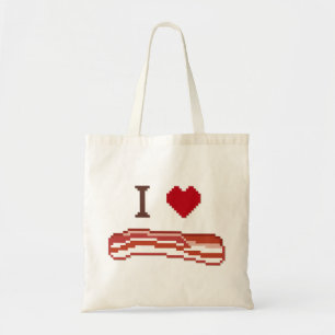 Bolsa Tote Eu Amo Bacon
