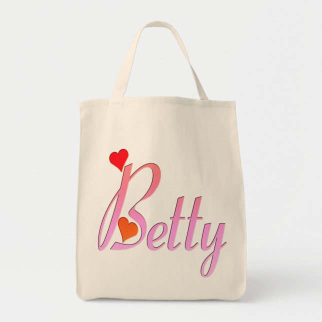 Bolsa Tote Eu amo Betty Bag (Frente)