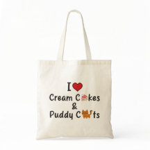 Eu Amo Bolos de Creme e Gatos Fofos