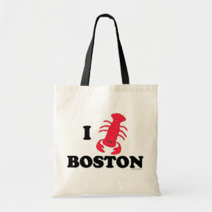 Bolsa Tote Eu amo Boston
